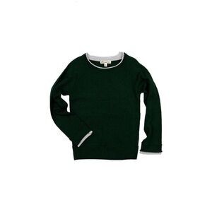 APPAMAN boys' jackson roll neck sweater in emerald